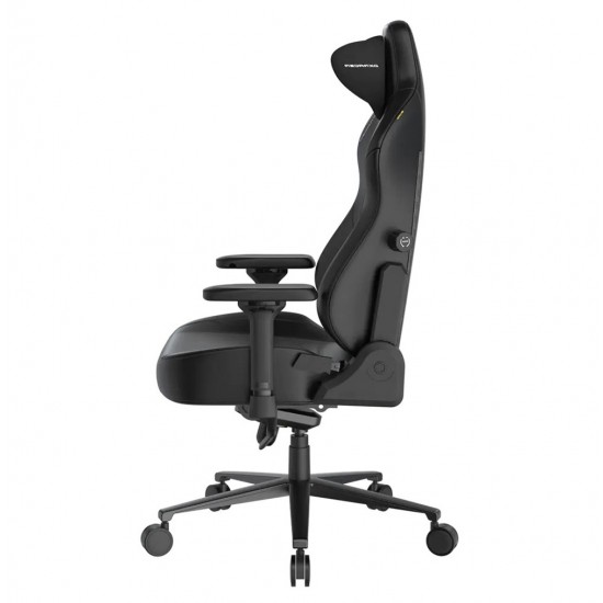 DXRACER GC-LCF23LTA-N CRAFT PRO SERIES UPHOLSTERY EPU LEATHERETTE 4D ARMREST GAMING CHAIR - BLACK REGULAR/L