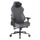 DXRACER GC-XLCF23LTA-G CRAFT PRO SERIES UPHOLSTERY EPU LEATHERETTE 4D ARMREST GAMING CHAIR - GREY PLUS/XL