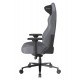 DXRACER GC-XLCF23LTA-G CRAFT PRO SERIES UPHOLSTERY EPU LEATHERETTE 4D ARMREST GAMING CHAIR - GREY PLUS/XL