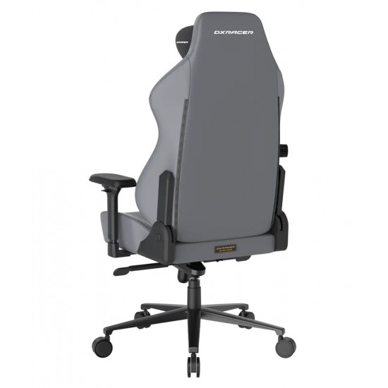 DXRACER GC-XLCF23LTA-G CRAFT PRO SERIES UPHOLSTERY EPU LEATHERETTE 4D ARMREST GAMING CHAIR - GREY PLUS/XL