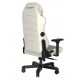 DXRACER MASTER SERIES I238S EPU LEATHERETTE ADJUSTABLE HEADREST 4D ARMREST LUMBAR SUPPORT GAMING CHAIR - WHITE