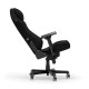 DXRACER MASTER SERIES XL ERGONOMIC WOVEN FABRIC UPHOLSTERY 4D LUMBAR MODULAR MESH SEAT FRAME GAMING CHAIR - BLACK