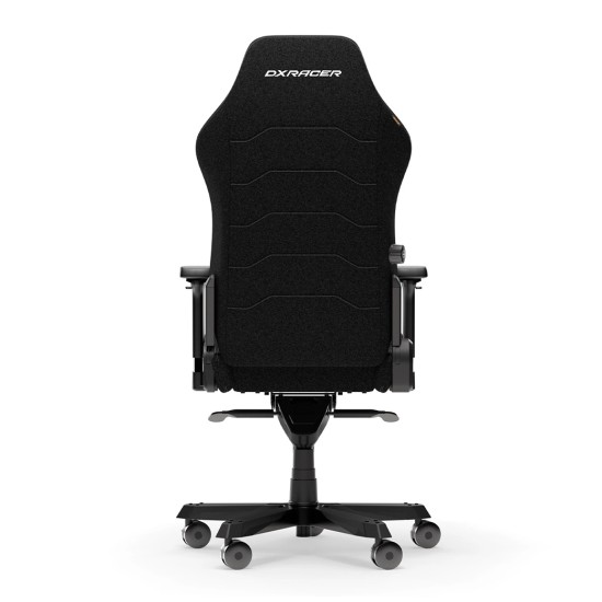 DXRACER MASTER SERIES XL ERGONOMIC WOVEN FABRIC UPHOLSTERY 4D LUMBAR MODULAR MESH SEAT FRAME GAMING CHAIR - BLACK