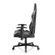 DXRACER PRINCE SERIES P132 1D ARMRESTS WITH SOFT SURFACE PVC LEATHER GAMING CHAIR - BLACK/ WHITE