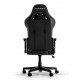 DXRACER PRINCE SERIES P132 1D ARMRESTS WITH SOFT SURFACE PVC LEATHER GAMING CHAIR - BLACK