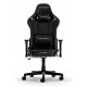 DXRACER PRINCE SERIES P132 1D ARMRESTS WITH SOFT SURFACE PVC LEATHER GAMING CHAIR - BLACK