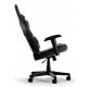 DXRACER PRINCE SERIES P132 1D ARMRESTS WITH SOFT SURFACE PVC LEATHER GAMING CHAIR - BLACK