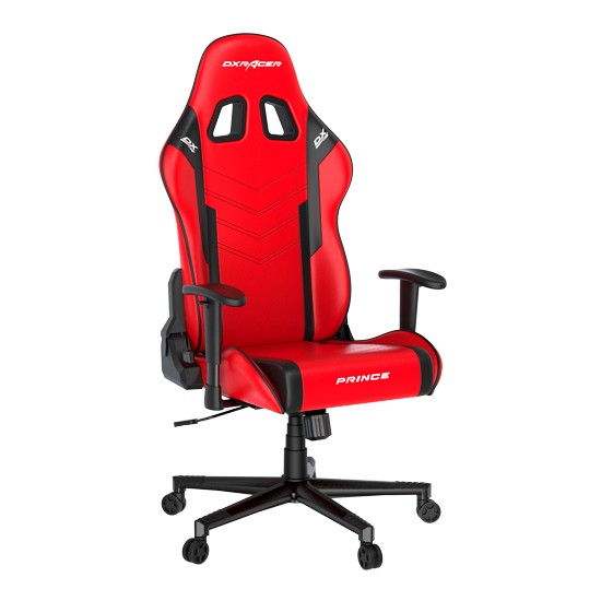 DXRACER PRINCE SERIES P132 GAMING CHAIR - RED/BLACK
