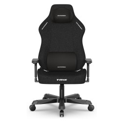 DXRACER TANK SERIES XXL ERGONOMIC WOVEN FABRIC WITH MAGNETIC PILLOW BIG & TALL UP TO 400 LBS CAPACITY GAMING CHAIR - BLACK