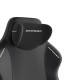 DXRACER TANK SERIES XXL WITH 24.8" WIDE SEAT BASE 31.5" ALUMINUM WHEELBASE MAGNETIC HEADREST 15X DURABILITY GAMING CHAIR – BLACK
