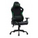 CALL OF DUTY (COD) GAMING CHAIR WITH ADJUSTABLE 2D ARMREST ROTATING HEAD AND METAL BASE - GREEN/BLACK