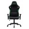 CALL OF DUTY (COD) GAMING CHAIR WITH ADJUSTABLE 2D ARMREST ROTATING HEAD AND METAL BASE - GREEN/BLACK