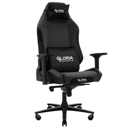 GLORIA TECNICA MONZA GT-910 ERGONOMIC HIGHT BACK FABRIC BLACK LUXURY GAMING/OFFICE GAMING CHAIR
