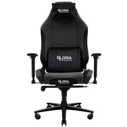 GLORIA TECNICA MONZA GT-910 ERGONOMIC HIGHT BACK FABRIC BLACK LUXURY GAMING/OFFICE GAMING CHAIR
