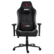 MARVO CH-178 ERGONOMIC MEMORY FOAM LUMBARD & MAGNETIC HEAD PILLOW 150KG CAPACITY GAMING CHAIR - BLACK AND GRAY