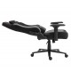 MARVO CH-178 ERGONOMIC MEMORY FOAM LUMBARD & MAGNETIC HEAD PILLOW 150KG CAPACITY GAMING CHAIR - BLACK AND GRAY