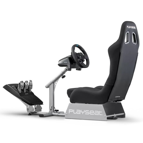 Playseat Evolution Pro Sim Racing Cockpit | Comfortable Racing Simulator  Cockpit | Easily Adjustable | Compatible with All Steering Wheels & Pedals  on
