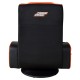 PORODO GAMING PREDATOR PRO GAMING SEAT WITH ARMREST AND CUPHOLDER 360 SWIVEL - BLACK/ORANGE