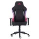 REDRAGON BURNOUT ERGONOMIC PVC LEATHER RECLINING 2D ADJUSTABLE ARMREST HEAVY DUTY METAL BASED PU PADDED GAMING CHAIR – BLACK/PINK