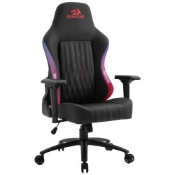 REDRAGON BURNOUT ERGONOMIC PVC LEATHER RECLINING 2D ADJUSTABLE ARMREST HEAVY DUTY METAL BASED PU PADDED GAMING CHAIR – BLACK/PINK