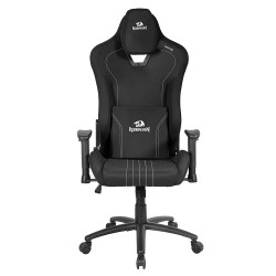 REDRAGON HETH ERGONOMIC MEMORY FOAM 2D RECLIBNE BREATHABLE FABRIC UP TO 130KG LUMBAR AND HEAD SUPPORT GAMING CHAIR – BLACK