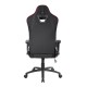 REDRAGON HETH ERGONOMIC MEMORY FOAM 2D RECLIBNE BREATHABLE FABRIC UP TO 130KG LUMBAR AND HEAD SUPPORT GAMING CHAIR – BLACK/RED