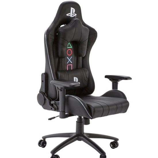 X ROCKER AMAROK OFFICIAL PLAYSTATION GAMING CHAIR WITH LED LIGHTING