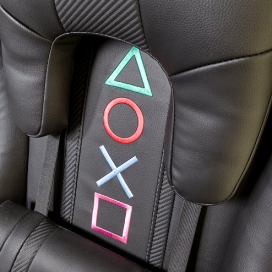 X ROCKER AMAROK OFFICIAL PLAYSTATION GAMING CHAIR WITH LED LIGHTING