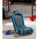 X-ROCKER SONY PLAYSTATION GEIST 2.0 FLOOR ROCKER GAMING CHAIR - BLACK/BLUE