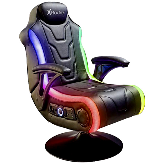 X ROCKER MONSOON RGB 4.1 NEO MOTION LED GAMING CHAIR