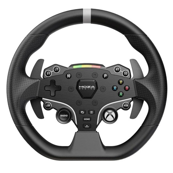 MOZA RACING R3 DIRECT DRIVE BUNDLE WITH 3.9NM DD WHEELBASE, ES LITE STEERING WHEEL, SR-P LITE PEDALS & TABLE CLAMP RACING WHEELS AND PEDALS FOR PC