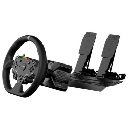 MOZA RACING R3 DIRECT DRIVE BUNDLE WITH 3.9NM DD WHEELBASE, ES LITE STEERING WHEEL, SR-P LITE PEDALS & TABLE CLAMP RACING WHEELS AND PEDALS FOR PC