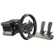 MOZA RACING R5 DIRECT DRIVE RACING BUNDLE FOR PC WITH 5.5NM DD WHEELBASE, ES LEATHER STEERING WHEEL, SR-P LITE PEDALS & TABLE CLAMP RACING SIMULATOR