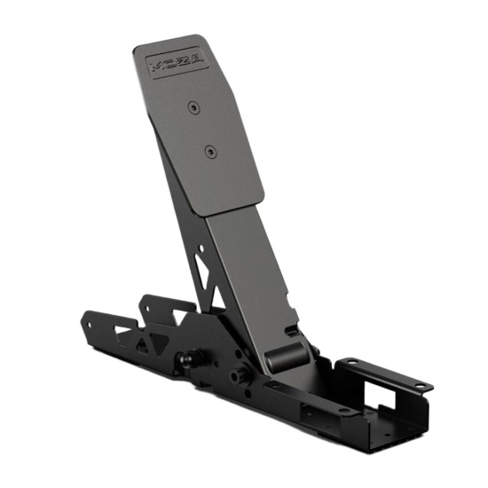 MOZA RACING SR-P LITE HIGH-STRENGTH STEEL SIM PEDAL SET WITH HIGH-PRECISION HALL SENSOR & PIT HOUSE CURVE MAPPING RACING PEDAL - BLACK