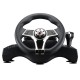 FLASHFIRE HURRICANE WHEEL WH-3103V-D WITH CLUTCH PEDALS FOR PC, PS3, PS4, XBOX 360, XBOX ONE, AND NINTENDO SWITCH GEARBOX GAMING STEERING WHEEL