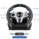 PXN V9 STEERING WHEEL PC GAMING RACING WHEEL DRIVING WHEEL VOLANTE PC 270/900 DEGREE VIBRATION AND SHIFTER WITH PEDALS FOR PC XBOX NINTENDO SWITCH PS3 AND PS4