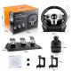 PXN V9 STEERING WHEEL PC GAMING RACING WHEEL , DRIVING WHEEL VOLANTE PC 270/900 DEGREE VIBRATION AND SHIFTER WITH PEDALS FOR PC,XBOX,NINTENDO SWITCH,PS3,PS4,XBOX SERIES S/X 