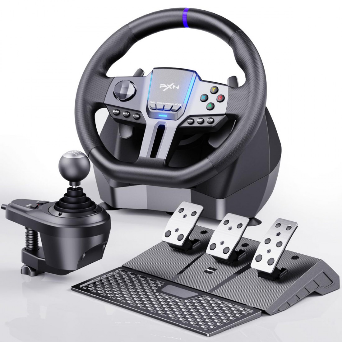 PXN GAMING STEERING WHEEL V9 GEN2 XBOX RACING WHEEL CAR SIMULATION WITH ...