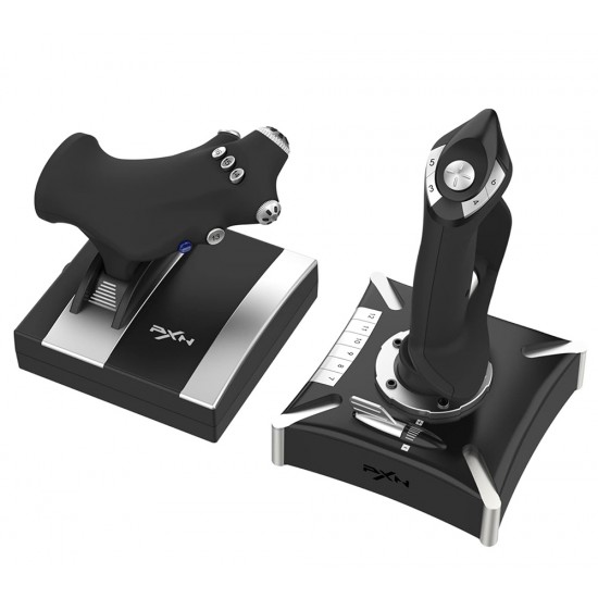 PXN 2119PRO THROTTLE SYSTEM FOR PC, PS4 & XBOX ONE / SERIES FLIGHT SIMULATION JOYSTICK - BLACK