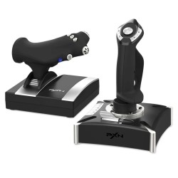 PXN 2119PRO THROTTLE SYSTEM FOR PC, PS4 & XBOX ONE / SERIES FLIGHT SIMULATION JOYSTICK - BLACK