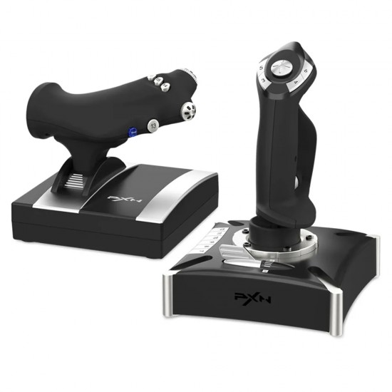 PXN 2119PRO THROTTLE SYSTEM FOR PC, PS4 & XBOX ONE / SERIES FLIGHT SIMULATION JOYSTICK - BLACK
