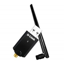 D-LINK DWA-172 AC600 DUAL BAND – 2.4/5GHZ, EXTERNAL ANTENNA, MU-MIMO, LONG-RANGE COVERAGE, SECURE & FAST WIRELESS CONNECTIVITY USB ADAPTER