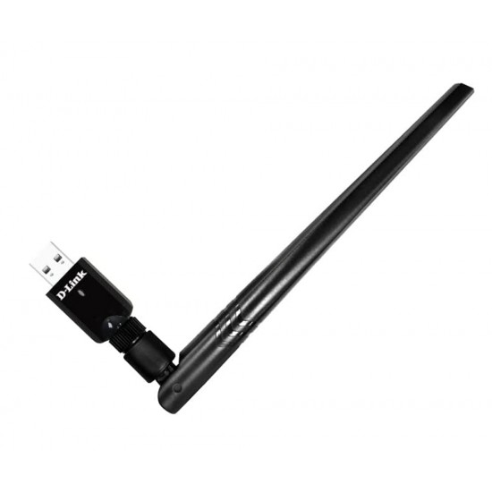 D-LINK DWA-172 AC600 DUAL BAND – 2.4/5GHZ, EXTERNAL ANTENNA, MU-MIMO, LONG-RANGE COVERAGE, SECURE & FAST WIRELESS CONNECTIVITY USB ADAPTER