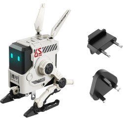 GRAVASTAR ALPHA 65W GAN 3‑PORT WITH MULTI PLUG FOR TRAVEL WORLDWIDE UNIVERSAL CHARGER FOR UK EU USA FOLDABLE WALL USB C FOR IPHONE MACBOOK IPAD GALAXY GAN FAST CHARGER – WHITE