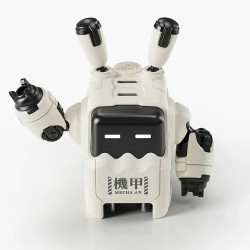 GRAVASTAR 35W GAN DELTA35 BLOCK 2 PORT COMPACT WITH FOLDABLE PLUG DUAL USB C WALL CHARGER FOR IPHONE 15 14 13 12 SERIES GALAXY IPAD AND MORE ROBOT FAST CHARGER – DAWN WHITE