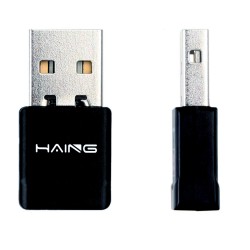 HAING HI-0300-WUA 300MBPS N300 MINI SIGNAL EXTENDER WITH RTL8192EU CHIPSET 11N FREE DRIVER WIRELESS USB WI-FI ADAPTER - BLACK
