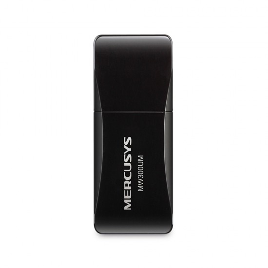 MERCUSYS N300 WIRELESS MINI USB 2.0 ADAPTER UP TO 300 MBPS SPEED