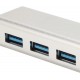 HUB WITH ETHERNET ADAPTER 4 IN 1 10/100/1000 MBPS TYPE C ADAPTER WITH 3.0 USB HUB 3 PORT
