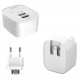 LDNIO A201 FAST PHONE CHARGER 2.4 A DUAL USB 12W IPHONE LIGHTNING EU PLUG - 1M