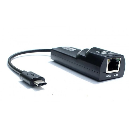 TYPE C TO 10/100/1000 MBPS GIGABIT HIGH SPEED ETHERNET ADAPTER